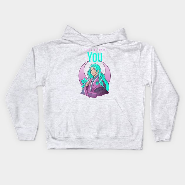 Peace Be Upon You Kids Hoodie by GaroStudioFL